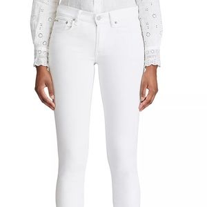 Polo Ralph Lauren Tompkins Skinny Jean White
